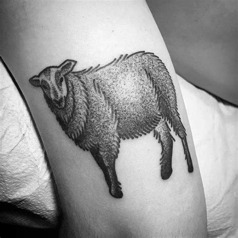 sheep tattoo|sheep tattoo designs for men.